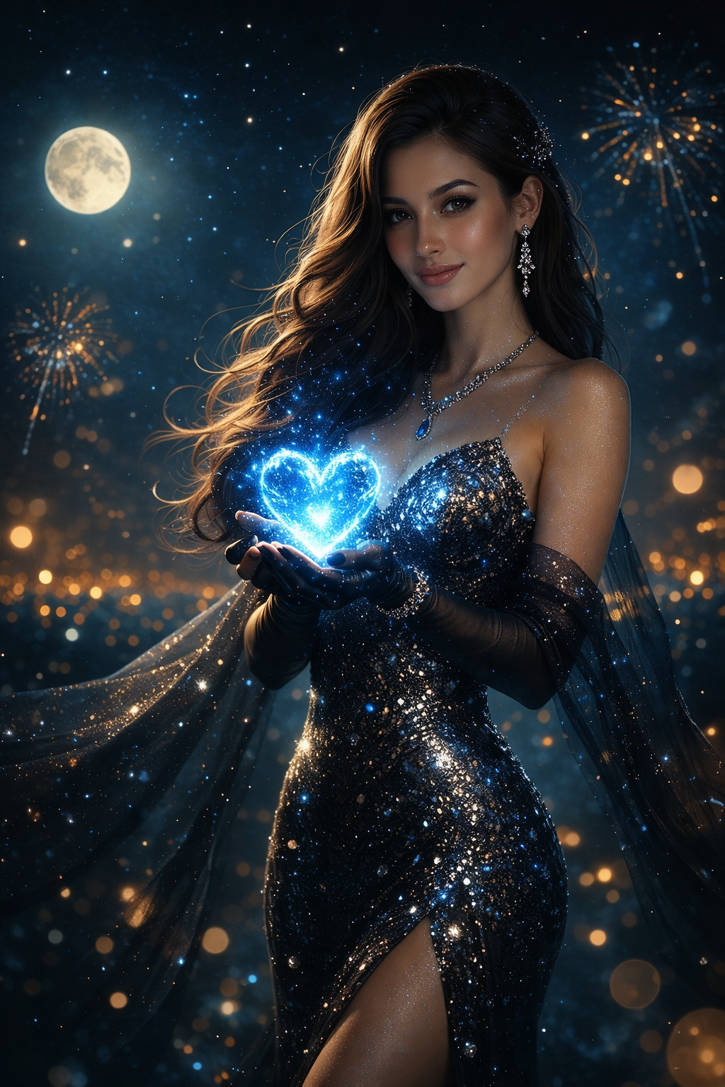 Serce w blasku gwiazd