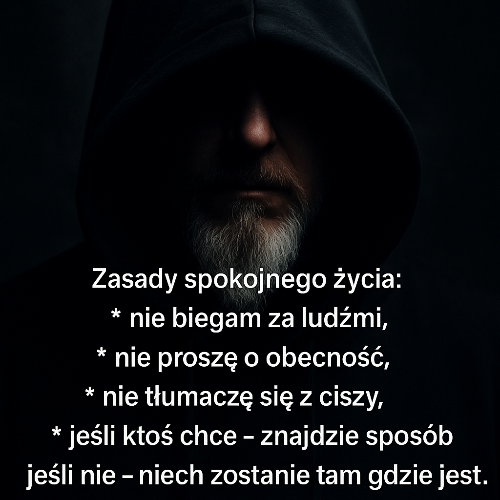Zasady spokojnego życia